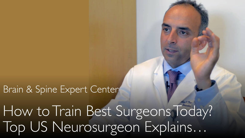 Wie bildet man die besten Chirurgen aus? Ausbildungsmodell trifft moderne Realität im Gesundheitswesen. Erstklassiger Neurochirurg und Pädagoge. 6