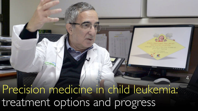 Precision medicine treatment in child leukemia. Diagnosing Minimal Residual Disease. MRD. 4