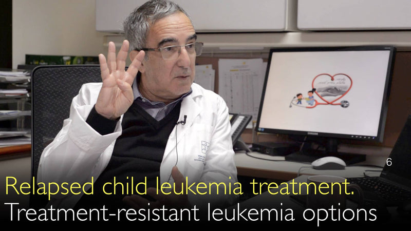 Rezidivierte Leukämie bei Kindern. Therapieoptionen für therapieresistente Leukämie. Immuntherapie. 6