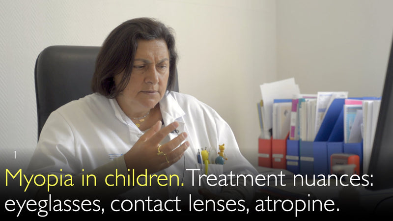 Kurzsichtigkeit bei Kindern. Behandlungsnuancen: Brillen, Kontaktlinsen, Atropin. 1