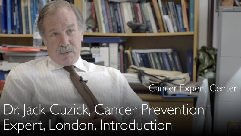 Dr. Jack Cuzick. Experte für Krebsprävention. Biografie. 0