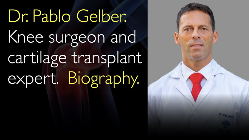 Dr. Pablo Gelber. Kniechirurg und Experte für Knorpeltransplantation. Biografie. 0