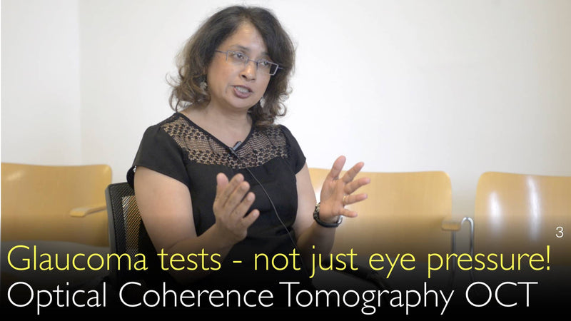 Glaukomdiagnostische Tests. Gesichtsfeldtest. Optische Kohärenztomographie, OCT. 2