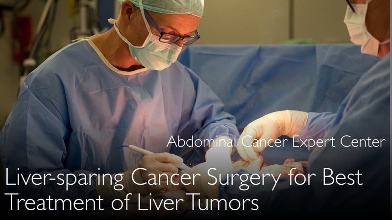 Lebererhaltende Krebschirurgie zur optimalen Behandlung von primären und metastasierten Leberkrebsläsionen. 6