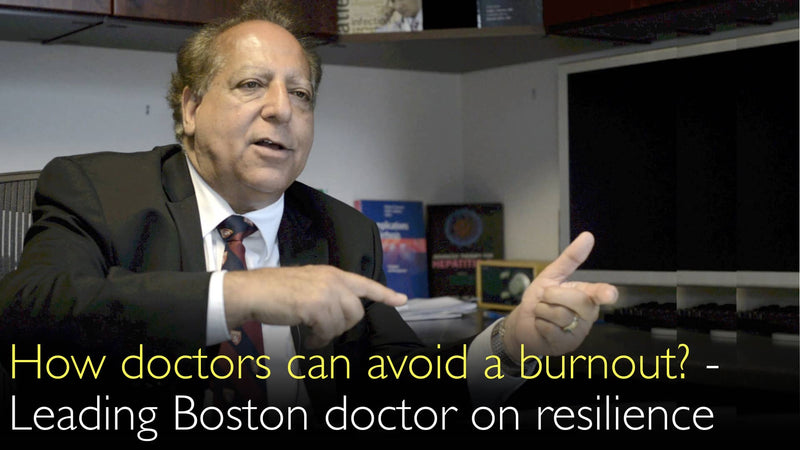 Wie Ärzte ein Burnout vermeiden können Führender Bostoner Arzt spricht über Resilienz. 12