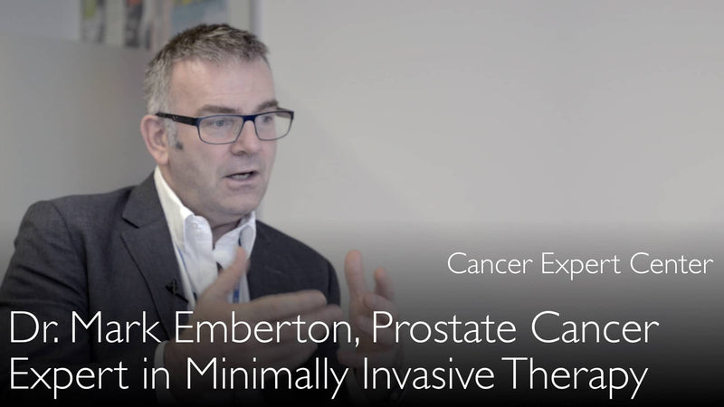 Dr. Mark Emberton. Experte für Prostatakrebs. Biografie. 0