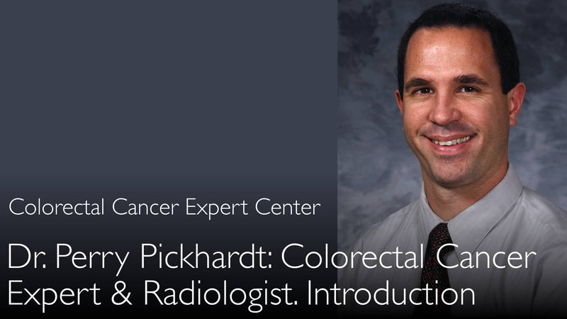 Dr. Perry Pickhardt. Radiologe für Darmkrebs. Biographie 0